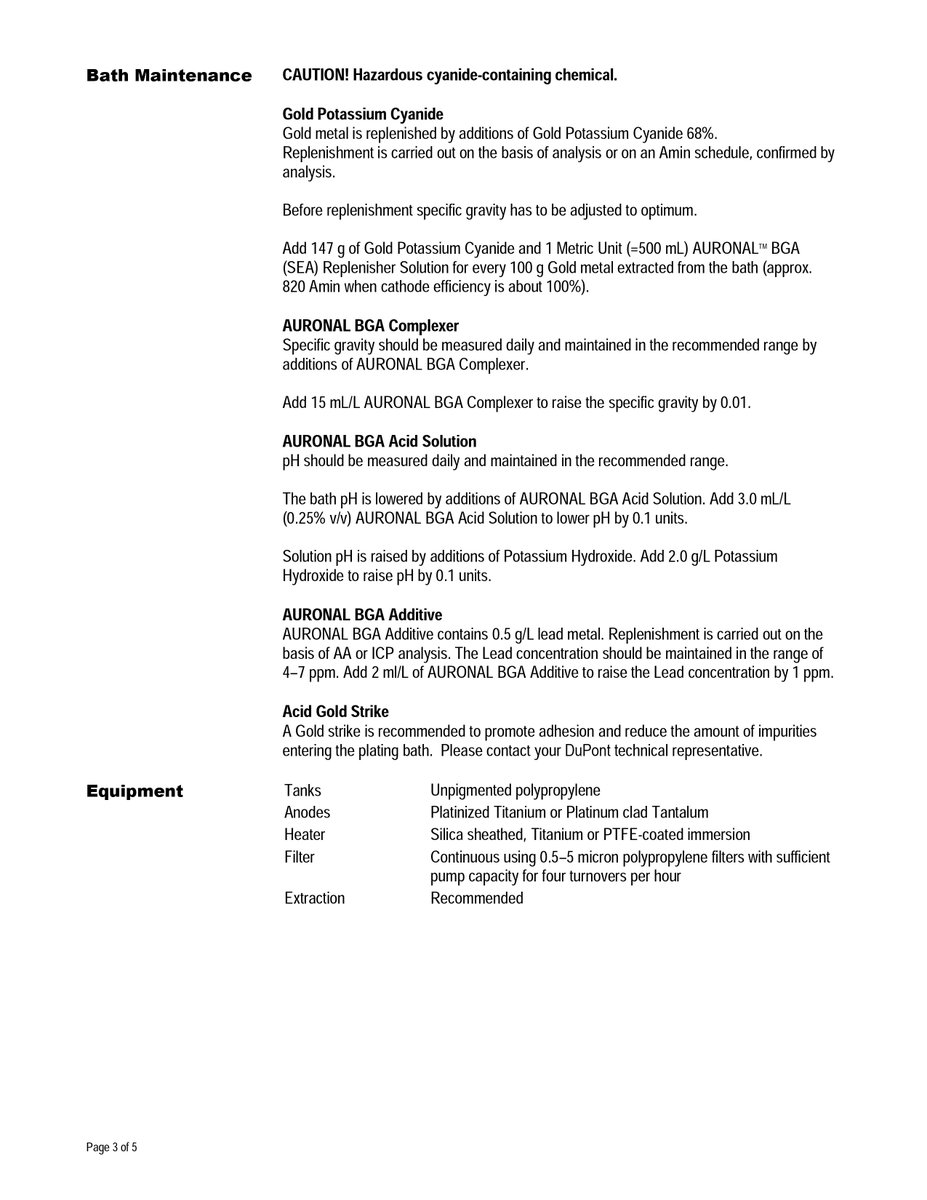 AGasE_M's tweet photo. Below are details on Auronal BGA. This ultra-pure Gold plating product produces ductile deposits that are particularly suitable for die attach and wire bonding.
For more info please email Mark.Nicholls@agas.com or visit our website
#agasem #gold #plating #dieattach #wirebonding https://t.co/aUehHWcRIb