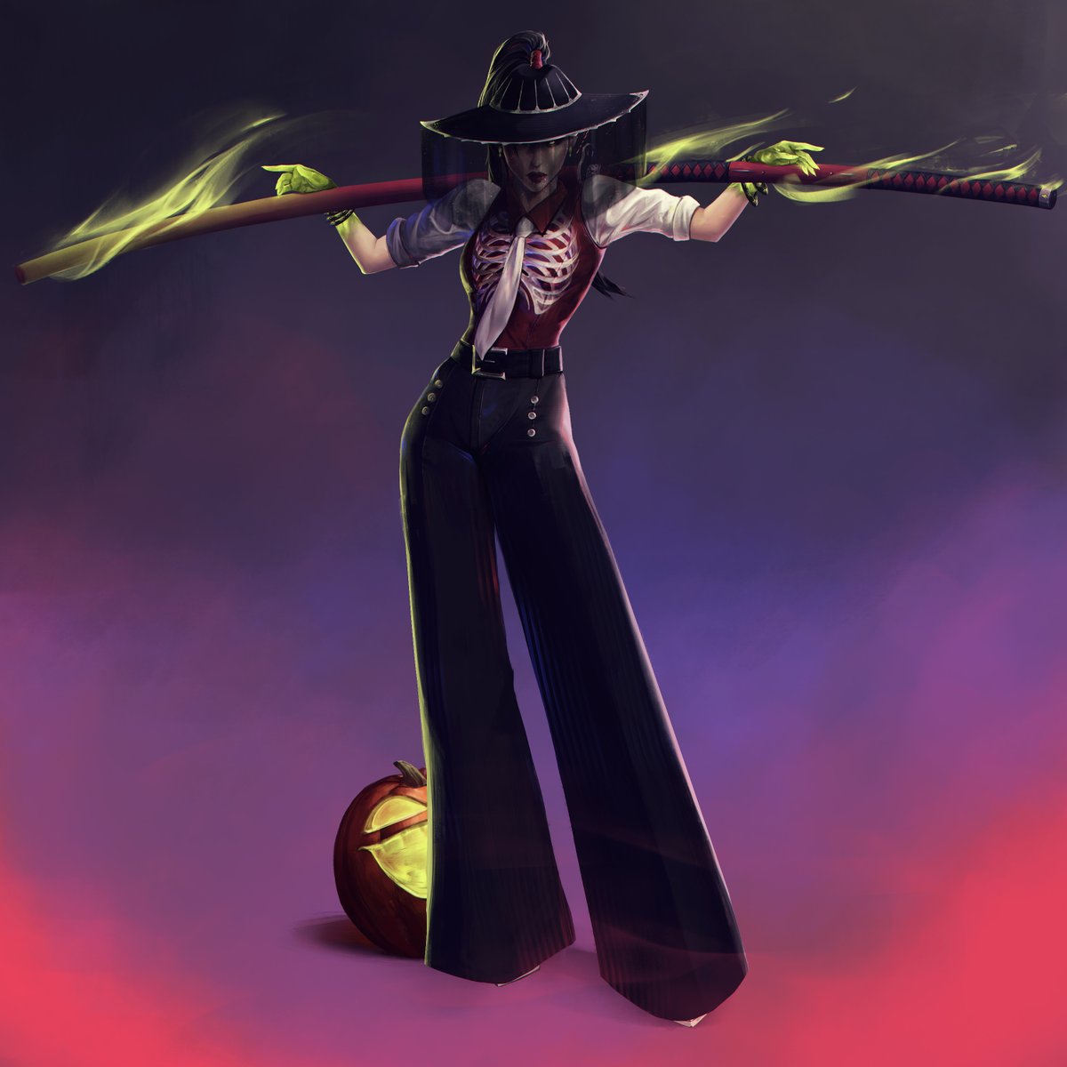 Seraphandreyl's tweet photo. Zenna Kanai 2024 || https://t.co/rzyGLCUumi
#Character #halloween #halloween2024 #Fantasy #Adventure #Concept #Design #DigitalArt #Illustration #Practise #InstaArt #Art #vampire #pumpkin #soul #red #suit #shirt #Errantpaths https://t.co/Q6U4GRvIoh