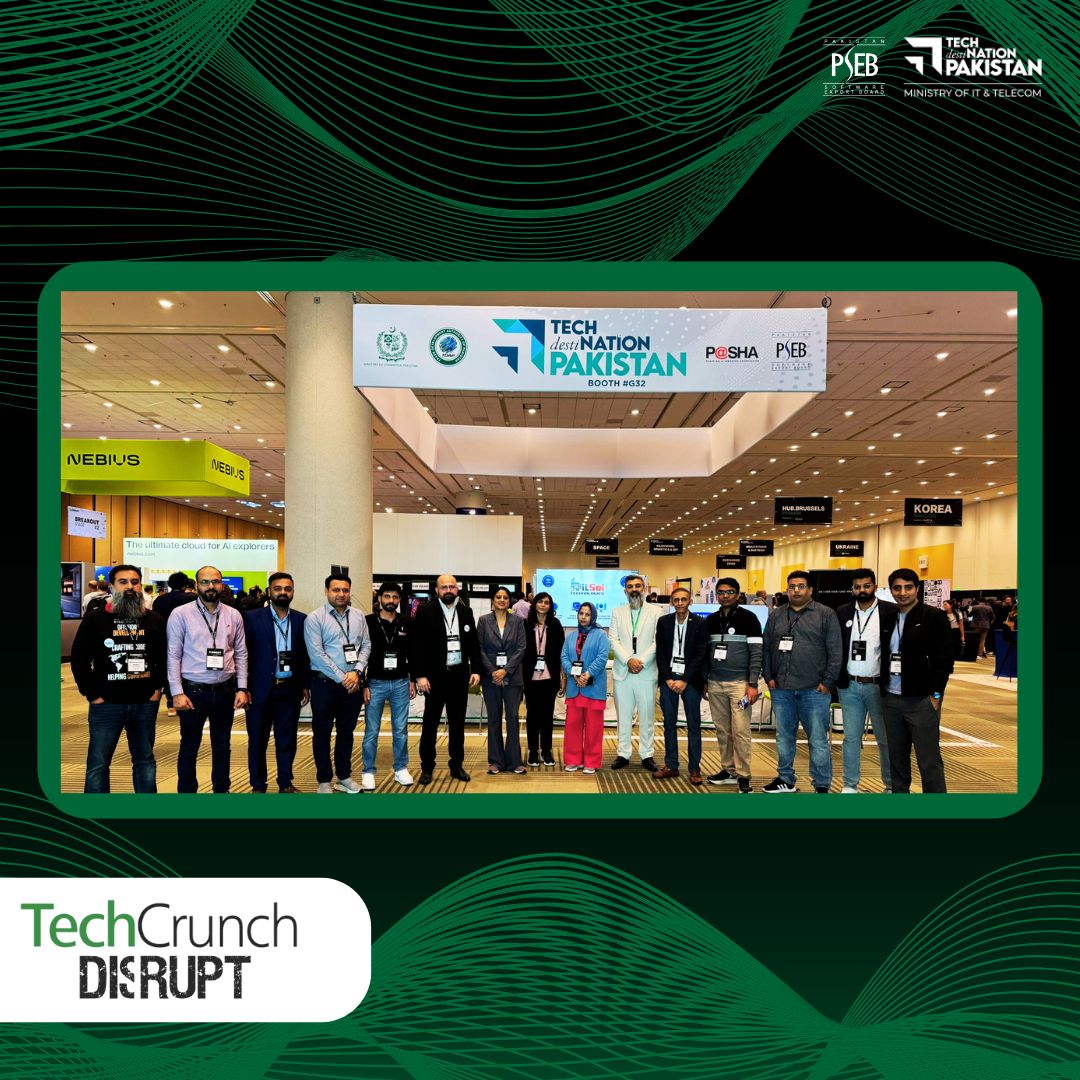 TechDestPak's tweet image. Day 1 at #TechCrunch Disrupt 2024!

The TechdestiNation Pakistan Pavilion is buzzing with excitement at TechCrunch Disrupt, as the top IT companies from Pakistan showcase their talent and cutting-edge tech innovations.

#techcrunch2024 #TechDestinationPakistan
#pakistanpavillion