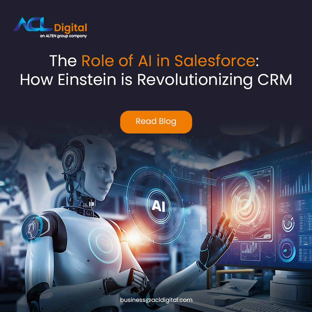 ACL_Digital's tweet image. Discover how Salesforce Einstein, an AI-driven platform, plays a pivotal role by empowering organizations to harness the power of artificial intelligence (AI) to drive efficiency and customer satisfaction.
Read Blog - acldigital.com/blogs/how-sale…
#Salesforce #SalesforceEinstein