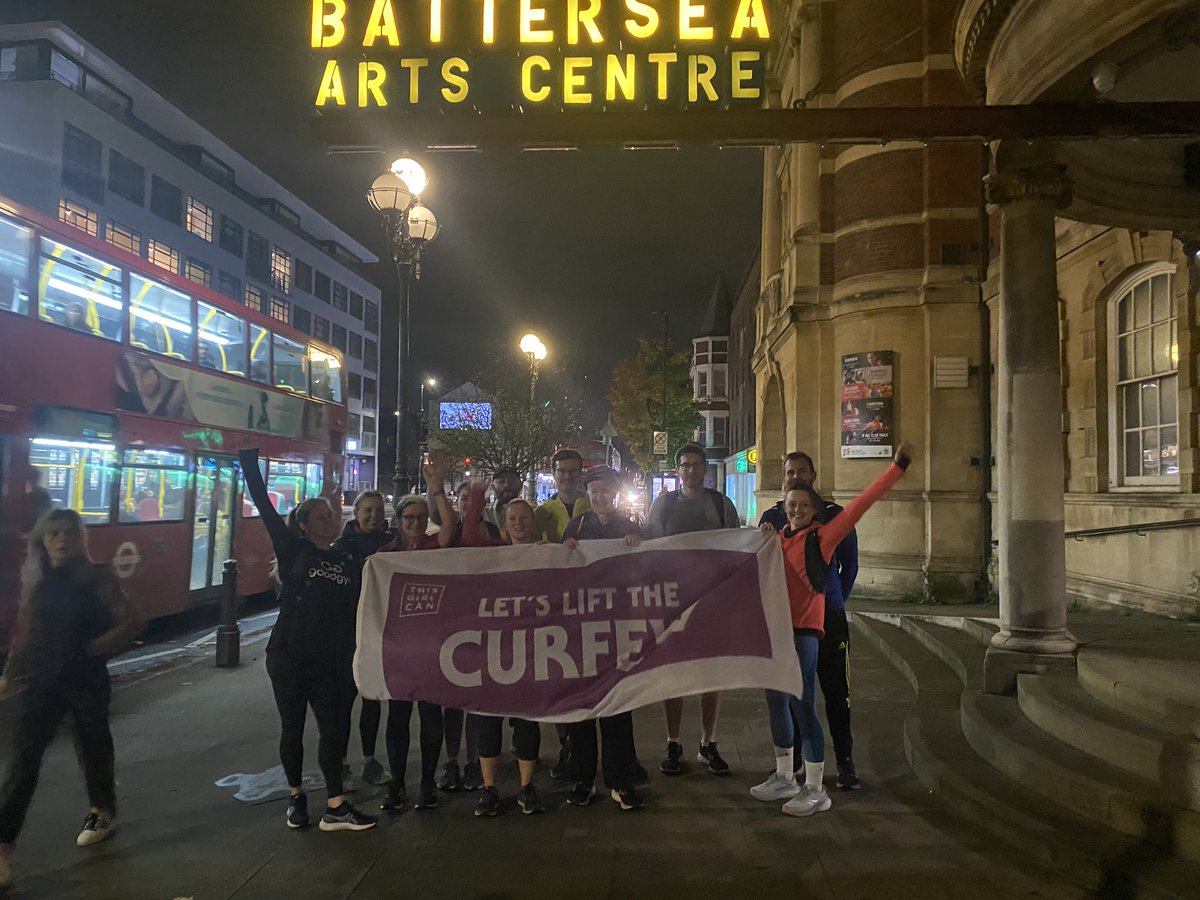 How do you feel about running after dark? For women it’s not as straightforward as lacing up the trainers and stepping out the door. Last night we talked about how we can #liftthecurfew at our <a href="/goodgym/">GoodGym</a> session for our <a href="/ThisGirlCanUK/">This Girl Can</a> session. Because we all deserve to run safely