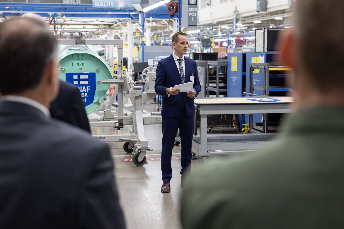 FinnishAirForce's tweet image. “We’re progressing in building the various capability areas of our F-35 as planned. We’ll celebrate the completion of this same individual aircraft #JF501 already within one year.”

– #F35Programme Director, Colonel (ret.) Henrik Elo

#ilmavoimat