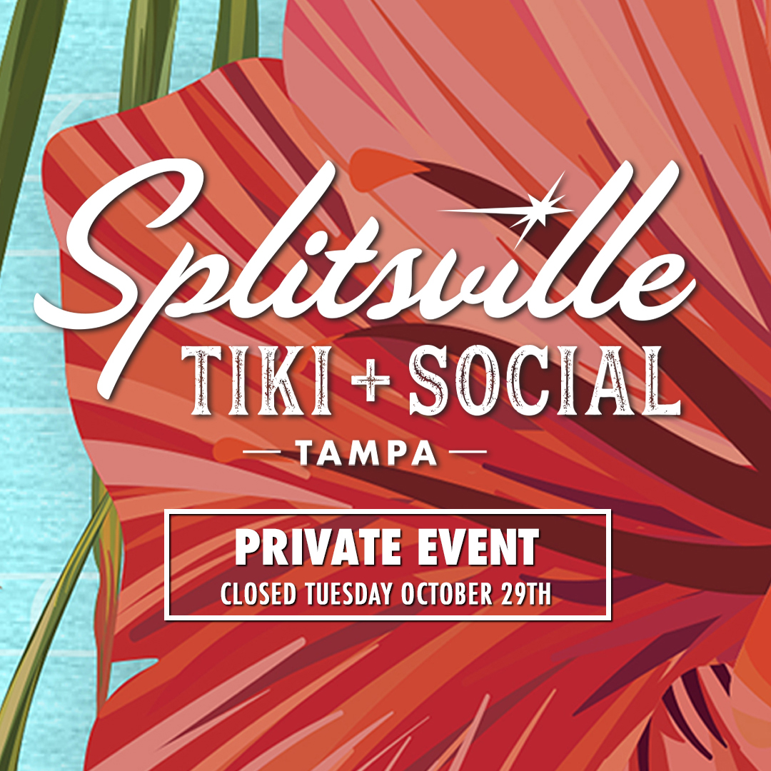 🎉⁣ 𝙿𝚁𝙸𝚅𝙰𝚃𝙴 𝙿𝙰𝚁𝚃𝚈 🎉⁣⁣⁣⁣⁣⁣⁣⁣⁣⁣
Heads up, Tampa - we'll be CLOSED today due to a previously scheduled private event.⁣⁣⁣⁣⁣⁣⁣⁣⁣
⁣⁣⁣⁣⁣
We'll return to normal operating hours tomorrow (WED OCT 30) at 4p.