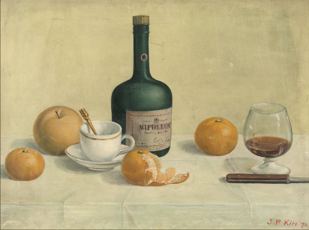 indrakim's tweet photo. 운정 김종필, <정물>, 1970, 캔버스에 유채, 45.5x60.6cm 

https://t.co/Dw6RWAZDIx https://t.co/h7e0PlGj6B