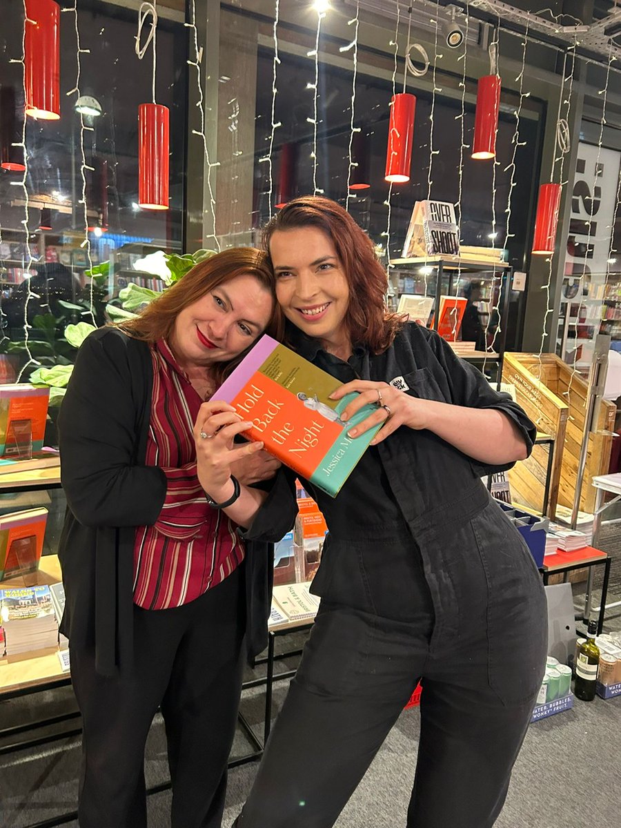 Creative Writing at the University of Bristol (@uobwriting) on Twitter photo Such a joy to see our very own <a href="/Carrie_Etter/">carrieetter.bsky.social</a> chair our very own Jessica Moor at @bookhaus2 last night for her latest novel Hold Back the Night. Such a joy to see our very own <a href="/Carrie_Etter/">carrieetter.bsky.social</a> chair our very own Jessica Moor at @bookhaus2 last night for her latest novel Hold Back the Night.