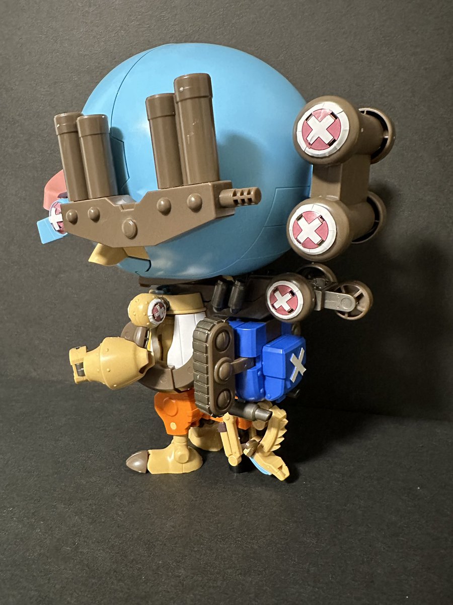 okera1006's tweet photo. チョッパーロボ【キングブレーン】
思ったよりデカいw
もうちょっと変形合体感を期待したけどまぁ…
可愛いは正義!!
#プラモデル
#模型
#ワンピース
#ONEPIECE
#SpaDuck
#BDuck
#ガイアノーツ
#スパダック
#ビーダック https://t.co/yA2XhZHkK7