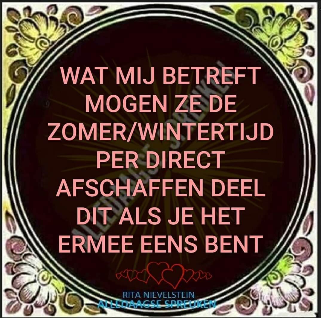 Ik ben al dagen uit mijn doen☹️
#wintertijd #klokverzetten #uitmijndoen