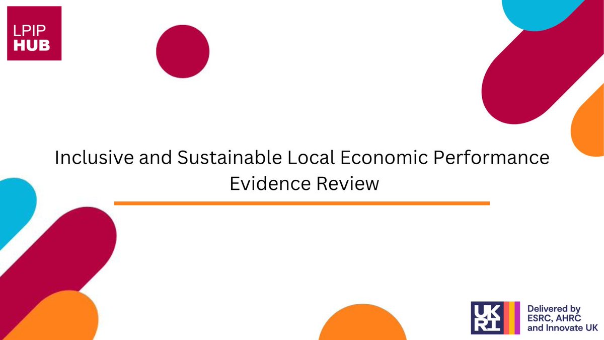 LPIP Hub (@lpiphub) on Twitter photo A new report by <a href="/AliceCPugh/">Alice Pugh</a> for the Local Innovation Policy Partnership Hub identifies key themes and issues local partnerships should consider when designing interventions to improve inclusive and sustainable local economic performance.
shorturl.at/lLOlJ
1/7 A new report by <a href="/AliceCPugh/">Alice Pugh</a> for the Local Innovation Policy Partnership Hub identifies key themes and issues local partnerships should consider when designing interventions to improve inclusive and sustainable local economic performance.
shorturl.at/lLOlJ
1/7