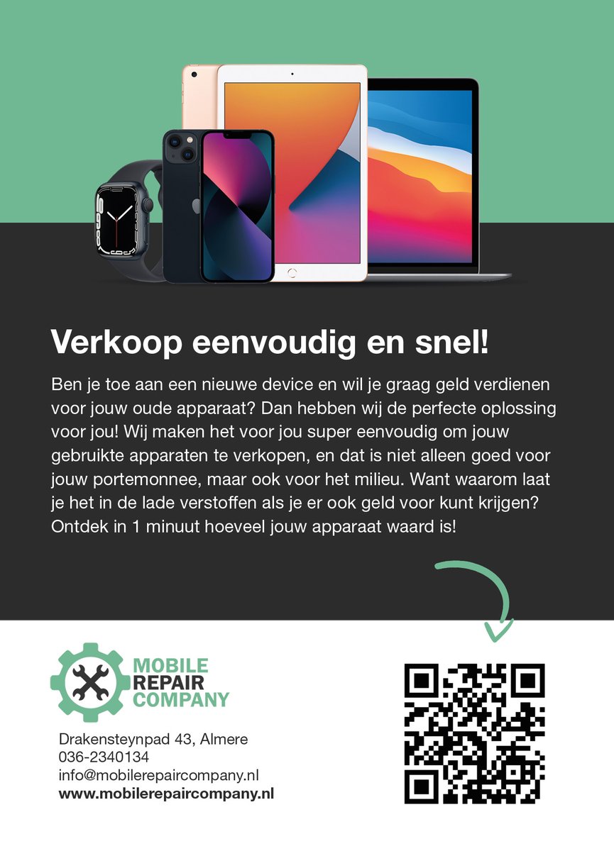 mrcalmere's tweet photo. Jouw oude device is geld waard! Bereken direct hoeveel op https://t.co/5UkjsTPDcR binnen 1 a 2 dagen uitbetaald!

#verkoopjeapparaat #snelverkopen #geldvoorjedevice #gratisverzending #milieubewust #snellebetaling #gebruikteapparatenverkopen #gemakkelijkverkopen https://t.co/OM1ut1yJff