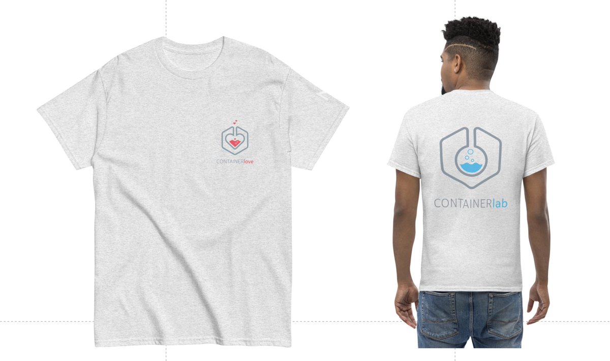 Iconic merch is going to be first aired at <a href="/DENOGnews/">DENOG</a> 16 this fall

A winner of our workshop quiz will get the very first containerlab T-shirt.

I heard it cuts the container build times by 2 🏗️