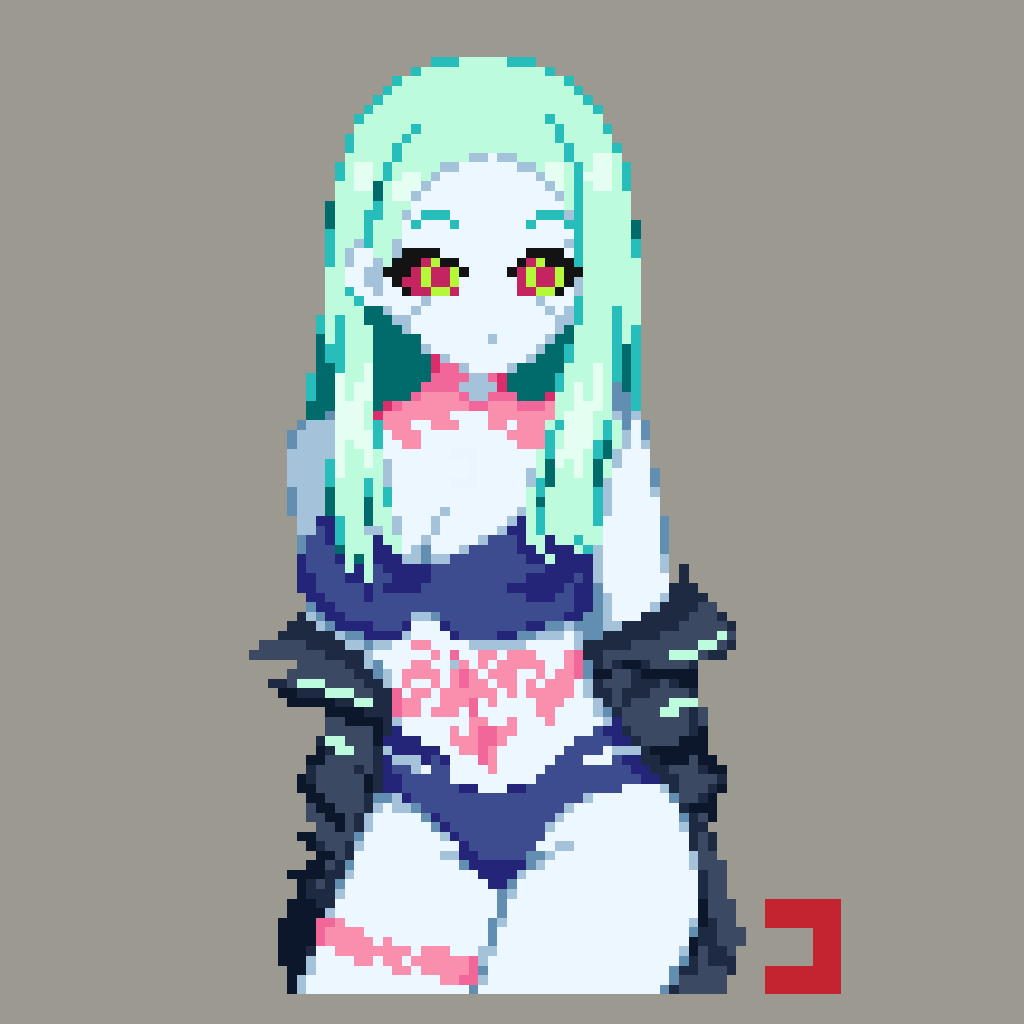 26/31 - Cyberpunk

#pixelart #aseprite #rebecca #cyberpunk #cyberpunkedgerunners