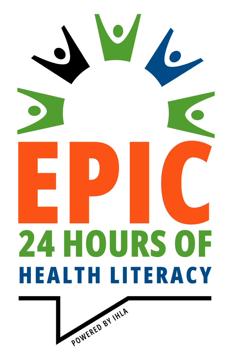 The EPIC 24 hours of health literacy will start at 1pm CET 29th October and run for 24 hours with great speakers from around the world. We can't wait to see you joining the conversations. 
Please register here: lnkd.in/dxTF6YTt

#EPIChealthliteracy #healthliteracy #IHLA