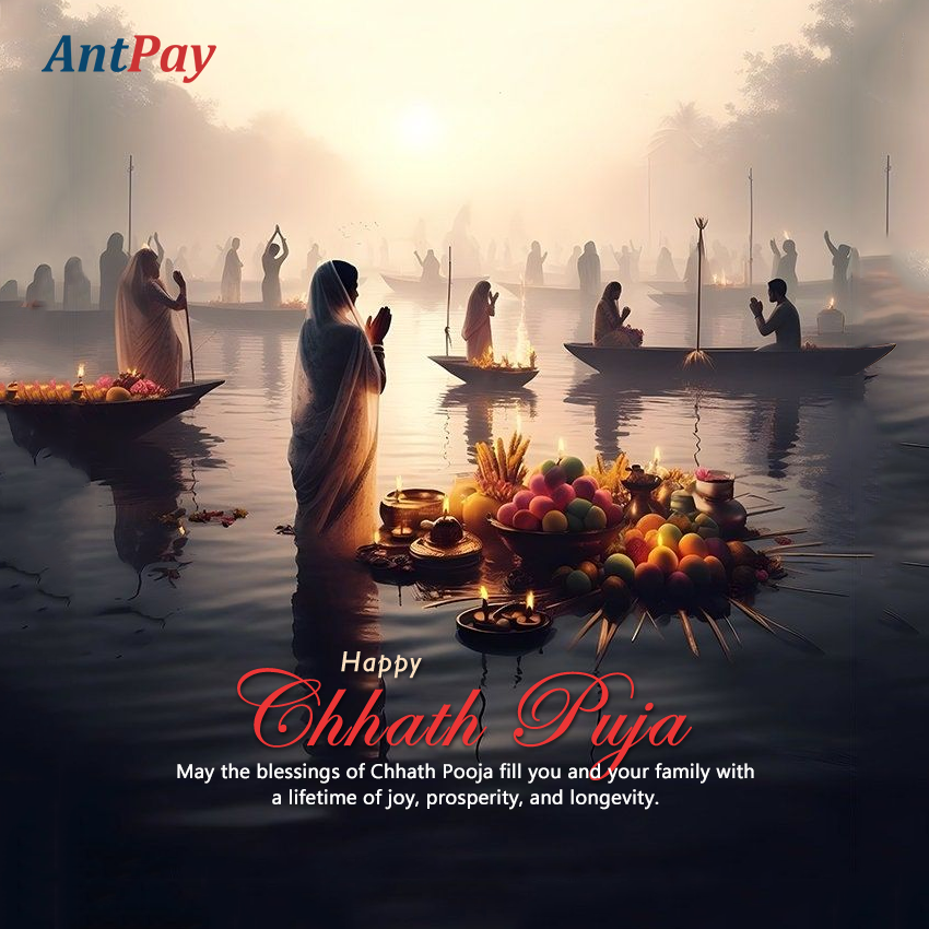 AntworksMoney's tweet photo. May the blessings of Chhath Pooja fill you and your family with a lifetime of joy, prosperity, and longevity.
#Antpay #chhathpuja2024 #chhathpuja https://t.co/AQ3KTaCMJ9
