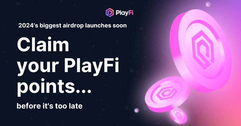 LiftDataAI's tweet photo. Over 60,000 people are already participating in the PlayFi airdrop! Don’t miss out! 🚀

Join one of the most rewarding communities in crypto and help shape the future of live content! Get started in minutes, complete simple quests, and watch those points roll in 🔥🪂