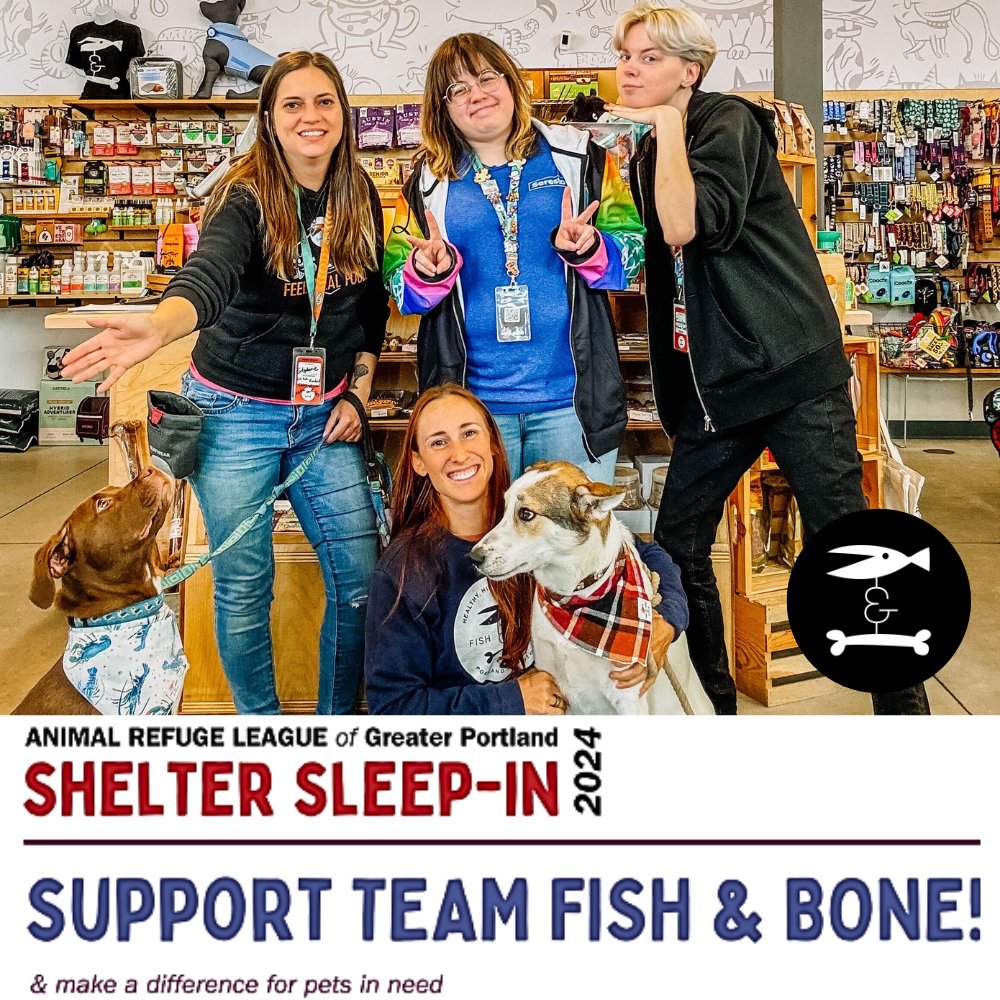 The Fish & Bone (@thefishandbone) on Twitter photo Support the <a href="/ARLGPme/">Animal Refuge League</a> during their Shelter Sleep-In! Donate in the name of Team Fish & Bone to aid in their mission rescuing pets. Supporting animals is the reason we opened up shop 25 years ago, and it's at the core of everything we do.
Donate here: bit.ly/sleepinfishbone Support the <a href="/ARLGPme/">Animal Refuge League</a> during their Shelter Sleep-In! Donate in the name of Team Fish & Bone to aid in their mission rescuing pets. Supporting animals is the reason we opened up shop 25 years ago, and it's at the core of everything we do.
Donate here: bit.ly/sleepinfishbone