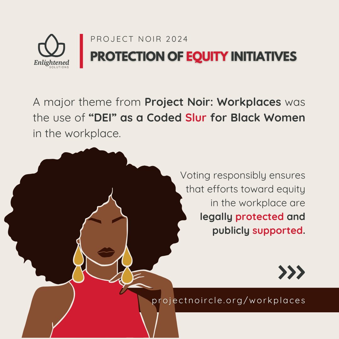 WorkEnlightened's tweet photo. โ๐พ ๐๐ฏ๐๐ซ๐ฒ ๐๐จ๐ญ๐ ๐๐จ๐ฎ๐ง๐ญ๐ฌ! Voting Nov. 5th supports Black Women in #Cleveland, #Lorain, #Youngstown, & #Akron by electing leaders focused on equity.
Call to Action: https://t.co/3L8YVVzydi
More: hello@enlightened-solutions.com
#ProjectNoirCLE #Vote #WorkEnlightened https://t.co/040I4IHYAx