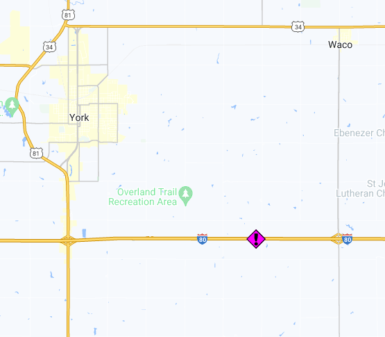 Nebraska 511 on X: “#York #Waco I-80 @ MM 358 there is a crash in
