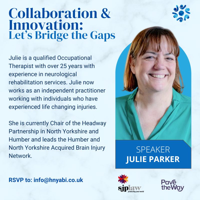 We are looking forward to the presentation of Jennifer Benson and Julie Parker at our event next week.

Jennifer and Julie have delivered collaborative rehabilitation to many patients in the local area and are passionate about collaborative practice.

#hnyabi #wecanbridgethegaps