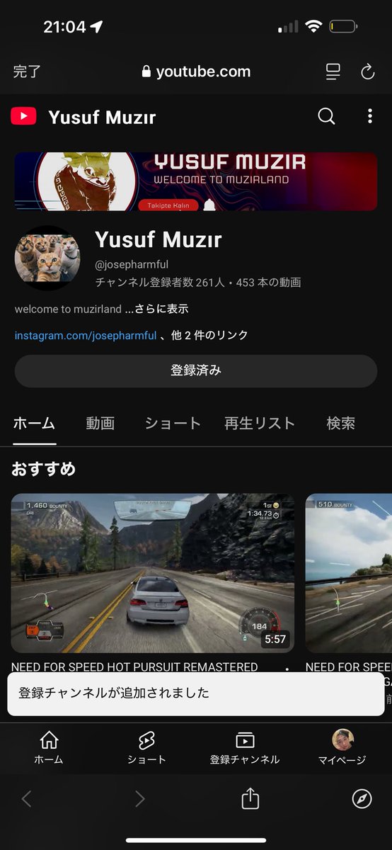 kanemochi15's tweet photo. @josepharmful34 YouTubeチャンネル登録しました🙇‍♂️ https://t.co/WQ9WLVmKM0