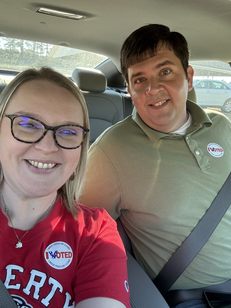 heyyMC's tweet photo. We made our voices heard! Get out there, and do your part! Vote 🇺🇸🗳️🦅 https://t.co/7tfJ8Vxxoz