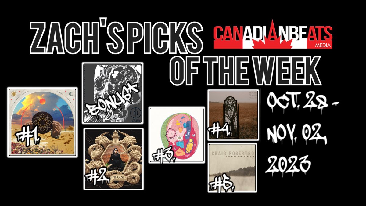 Ready for some fresh tunes? Check out Zach's Picks of the Week on @CanadianBeats! This week, we're spotlighting incredible new music from artists like Craig Robertson, Lily Monaghan, Shealagh Rose, and more! canadianbeats.ca/2024/10/29/zac…