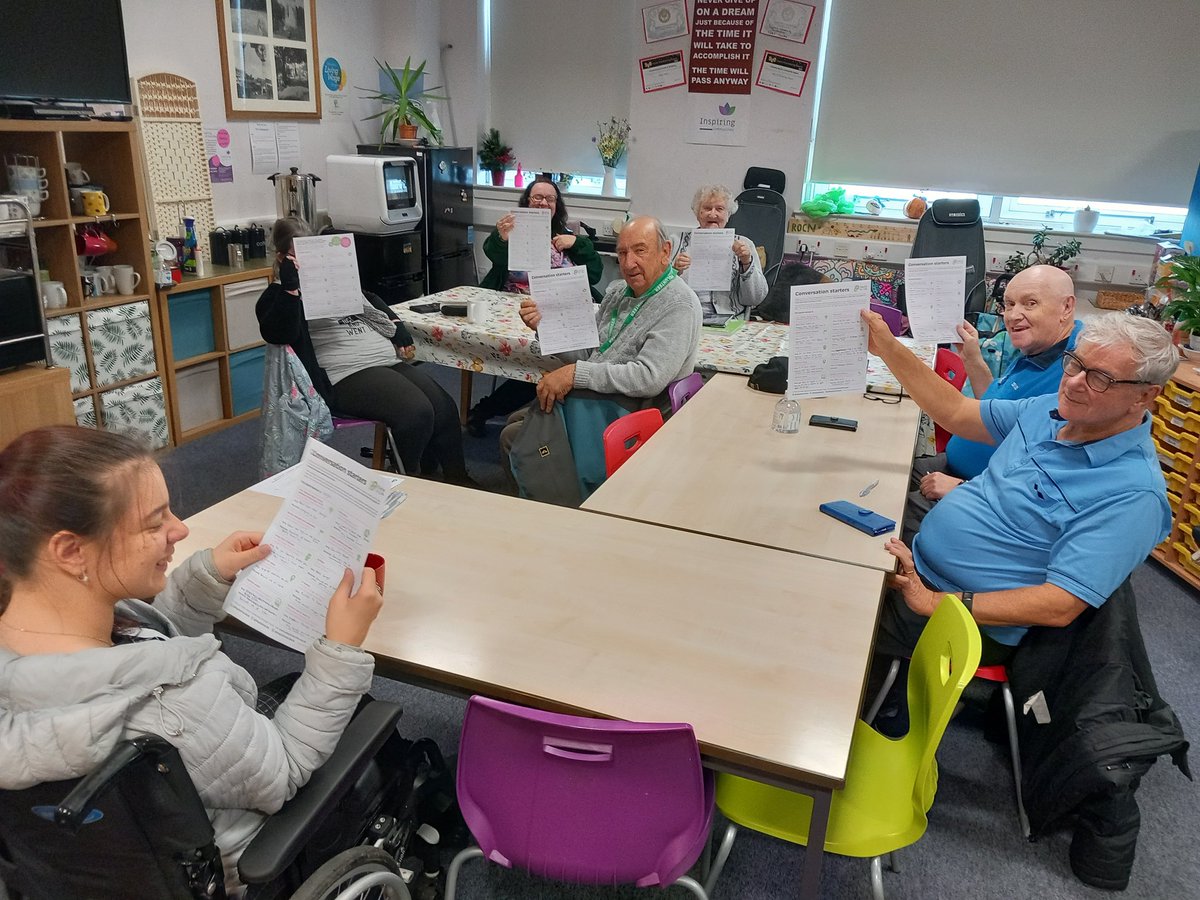 Inspiring_Comms's tweet photo. Our Local History Group had a lovely trip down memory lane where we made a @PlaylistforLife lots of great songs and memories shared, we look forward to hearing all the songs at our next session!
#InspiringCommunities #Raploch #playlistforlife #historymatters #intergenerational https://t.co/n6BTtpdjKL