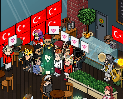 Kahve Dükkanında kutlamalar başladı bile!❤️🤍