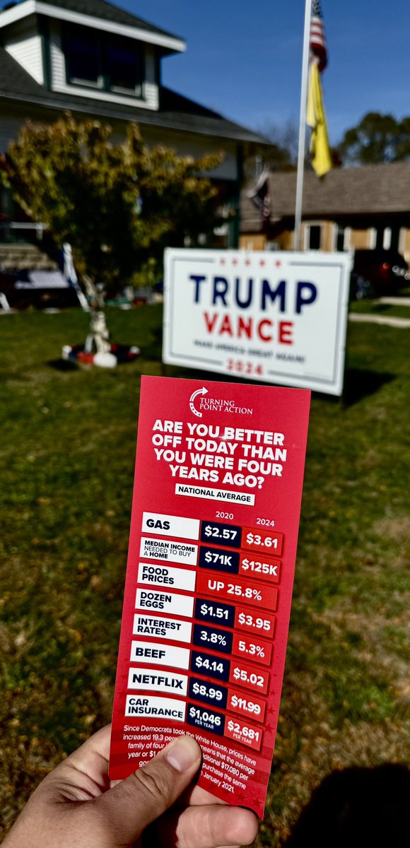 astpierre55's tweet photo. What a week! 200 doors knocked and an amazing opportunity working to ensure a Wisconsin victory for @realDonaldTrump 🇺🇸🦅🇺🇸
Have a plan this election and vote, vote, vote! 🗳️
@tpaction
#Commit100 #Election2024 #DonaldTrump https://t.co/KoK7tkihFS