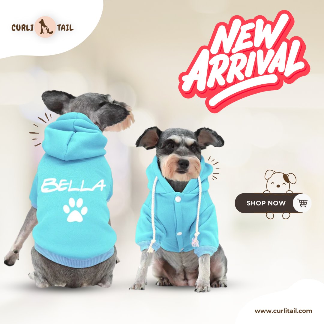 Curlitail1's tweet image. ✅ Soft cotton material for maximum comfort
✅ Personalize with your pet's name
✅ Available for small, medium, and large pets
✅ Perfect for walks, lounging, or photoshoots!
curlitail.com/products/custo…
 
#PetHoodie #PersonalizedPetClothes #DogFashion #CatStyle #CurlitailPets