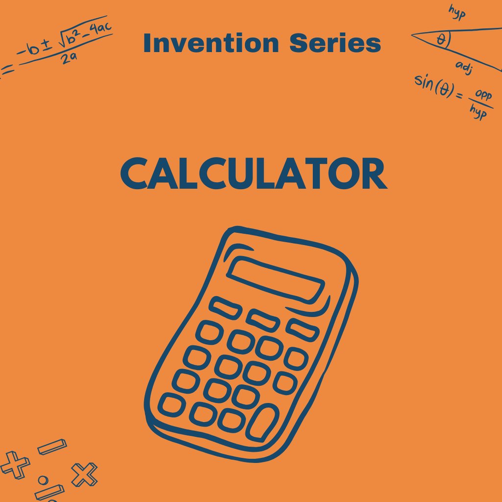 steameducentres's tweet image. Today&apos;s Invention of the day is the Calculator. From Pascal&apos;s first machine to pocket-sized genius, calculators have shaped how we solve problems. 🧮✨ #CalculatorHistory #InnovationInMath #TechThroughTime