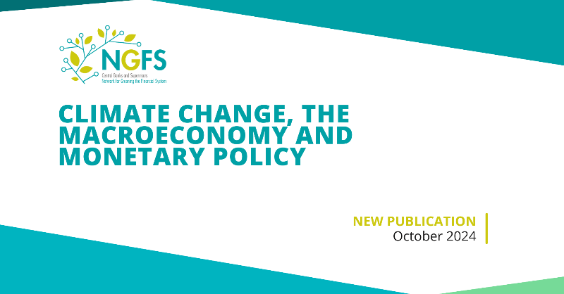 NGFS_'s tweet photo. The @NGFS_ has today published a report on #climatechange, the #macroeconomy and #monetarypolicy, which consolidates the key messages from its recent trio of publications on the macroeconomic impacts of climate change.

Find out more below ⤵️

[1/10]