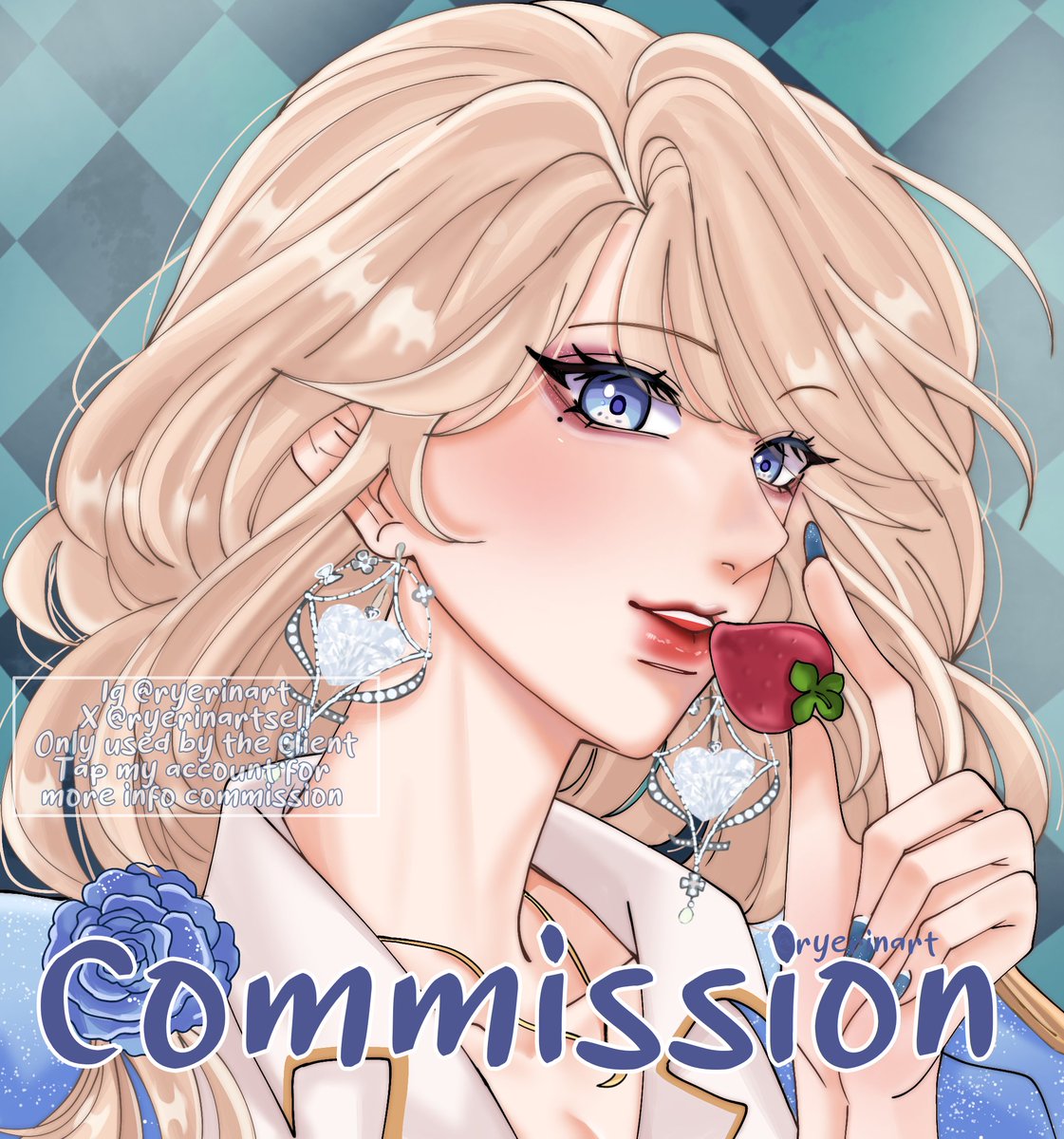 ✨Like and Rt are very appreciated✨
Thank you for your ordering my commission 💗 @.nyHakaze
.
.
Tap my dm to place an order✍️💌
.
.
#opencommission #commissionsoopen #zonauang #zonajajan #artdigital