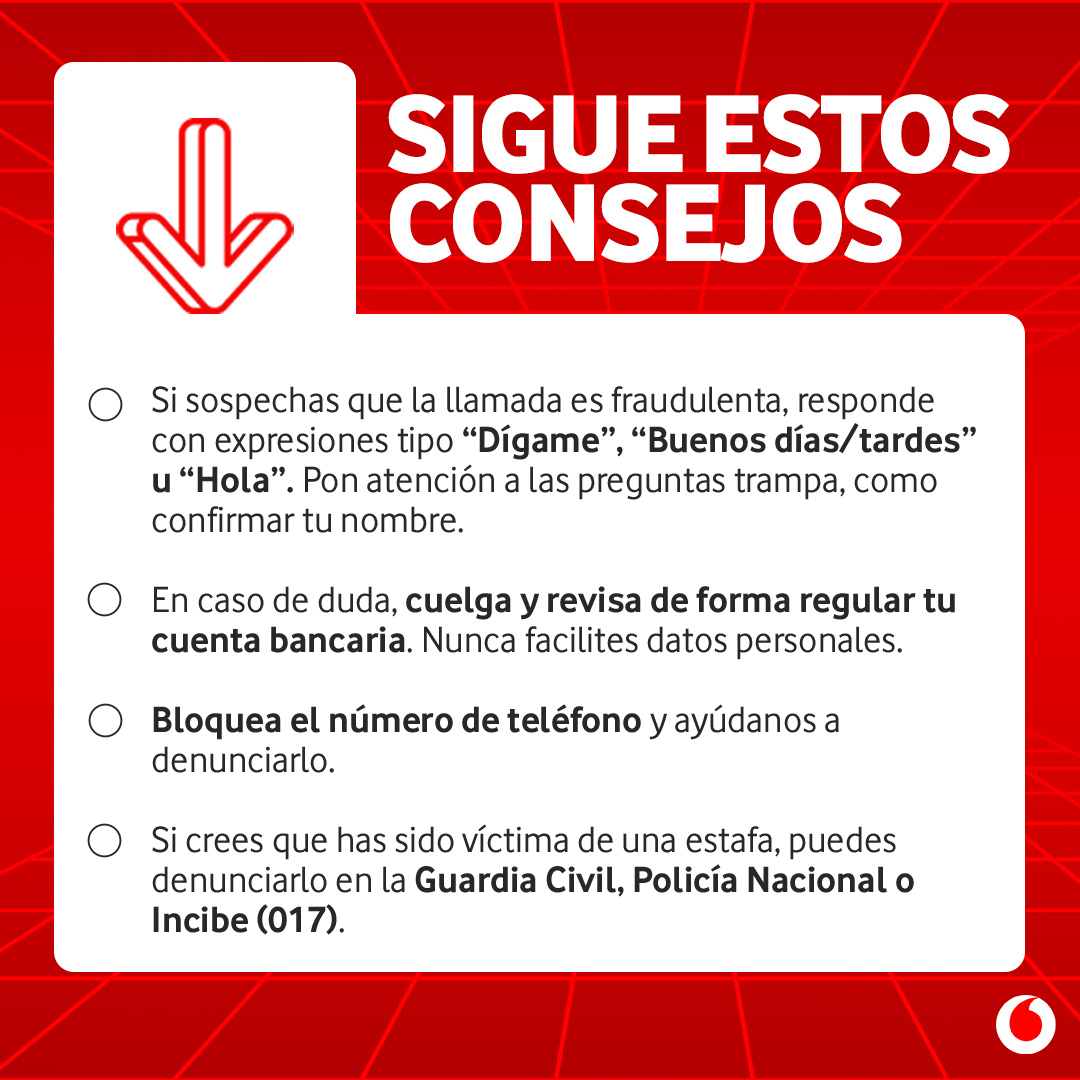 🚨ALERTA, SE ACTUALIZA LA ESTAFA DEL "SÍ"🚨 
 
✋ #NoPiques | go.vodafone.es/estafasitw
 
🔁 Comparte que para que nadie pique