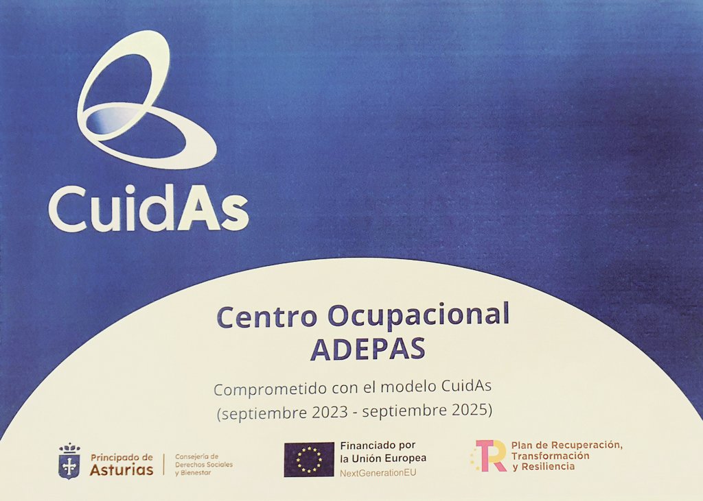 adepasorg's tweet image. @adepasorg  pasado, presente y futuro. Compromiso y responsabilidad con las personas con discapacidad intelectual que apoyamos, con sus familias y con el resto de la sociedad.
#60añosADEPAS
#CuidandoPersonasAcompañandoVidas
#CuidAs 🦋
@socialasturias_
@plenasturias