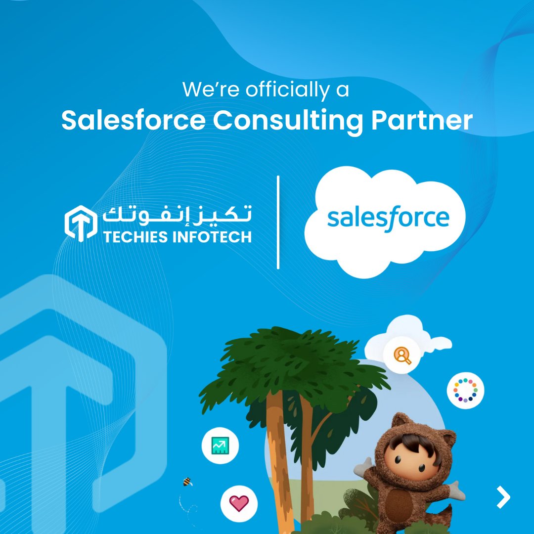 techiesinfotech's tweet image. Exciting News! 🎉 We’re thrilled to announce that we are now an official Salesforce Base Consulting Partner! Our certified team is here to help you drive digital transformation and elevate your customer experience. Ready to take your business to the next level?
#TechiesInfotech