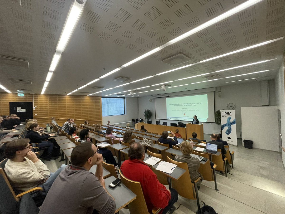 Anniina Färkkilä (@afarkkila) on Twitter photo Excited to start our Biomarker symposium with <a href="/LeppaSM/">Sirpa Leppa</a> keynote talk! <a href="/HelsinkiUniMed/">Medicine and Health, University of Helsinki</a> <a href="/FIMM_UH/">FIMM HelsinkiUni</a> <a href="/HUS_fi/">HUS Helsingin yliopistollinen sairaala</a> Excited to start our Biomarker symposium with <a href="/LeppaSM/">Sirpa Leppa</a> keynote talk! <a href="/HelsinkiUniMed/">Medicine and Health, University of Helsinki</a> <a href="/FIMM_UH/">FIMM HelsinkiUni</a> <a href="/HUS_fi/">HUS Helsingin yliopistollinen sairaala</a>