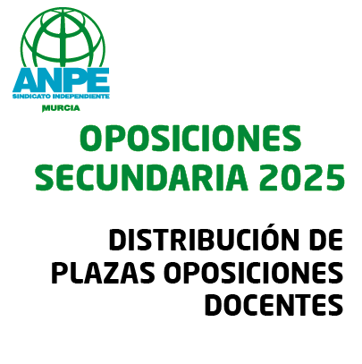 anpe_murcia's tweet photo. ANPE MURCIA CONSIGUE NEGOCIAR LAS 1505 PLAZAS PARA LAS OPOSICIONES DE SECUNDARIA Y OTROS CUERPOS EN 2025: SUBIMOS HASTA LAS 1605 PLAZAS
https://t.co/wPMroCnqcz https://t.co/pOKg06m23C