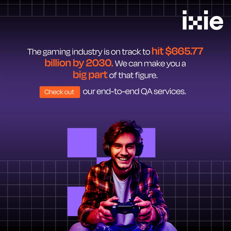 ixiegaming's tweet photo. In over 10 years, we've enabled 100+ gaming companies achieve their business goals. The secret - our perfection-obsessed game testers. Learn more: https://t.co/BYXWk0a9a5
#iXie #wheregameslevelup #gametesting #testing #qa #games #game #gaming https://t.co/pvow6z3Ffm