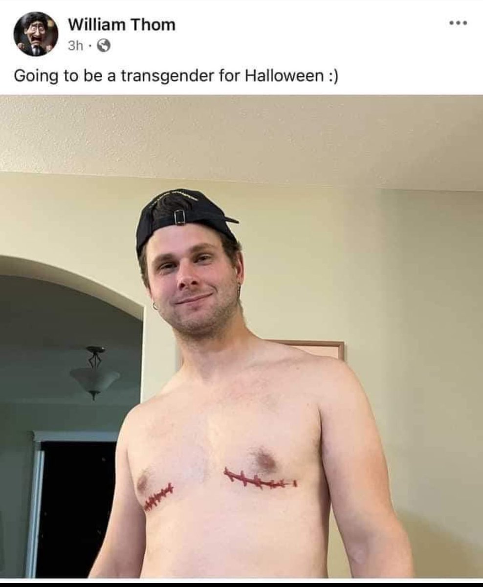 GarbageHuman24's tweet photo. Sometimes the cheapest Halloween costumes are the most realistic. https://t.co/b5s2CabrWd