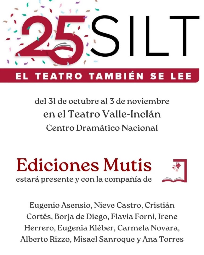 MisaelSanroque's tweet photo. Otro año más que participo en el SILT gracias a @EdicionesMutis  

Esta vez con la nueva edición de "Rosita" (que estamos ensayando en @LaRomanaTeatro) y con "Bambalinas Paral·lel".

¿Quién quiere tomar un café? https://t.co/quBabo1imd