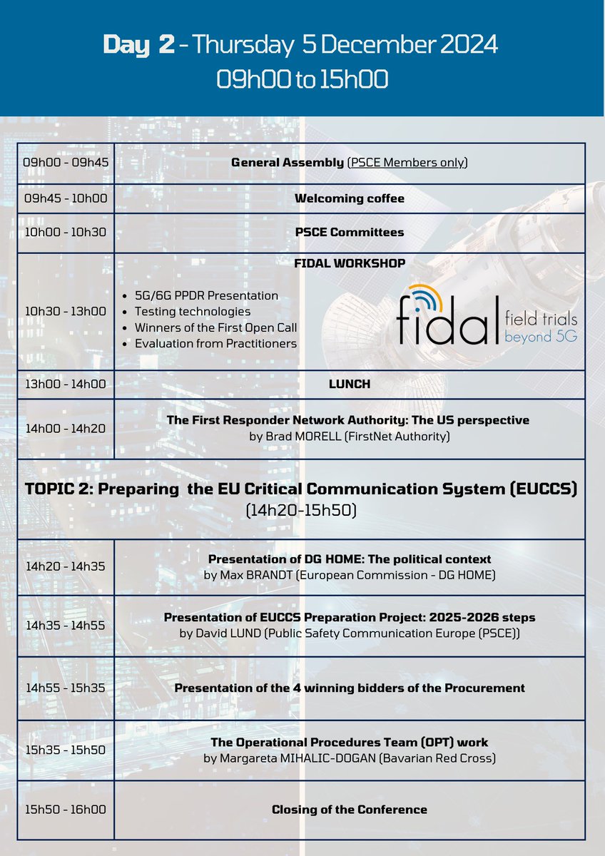 📢 Join us at PSCE Winter Conference 2024 in Brussels 📢

📅 Next December 4 &amp; 5, <a href="/psc_e/">PSCE</a> will hold its bi-annual conference in Brussels. 

📚All the information available at lnkd.in/dw8ctHdq

👉 REGISTER AT lnkd.in/ertB-gun 👈