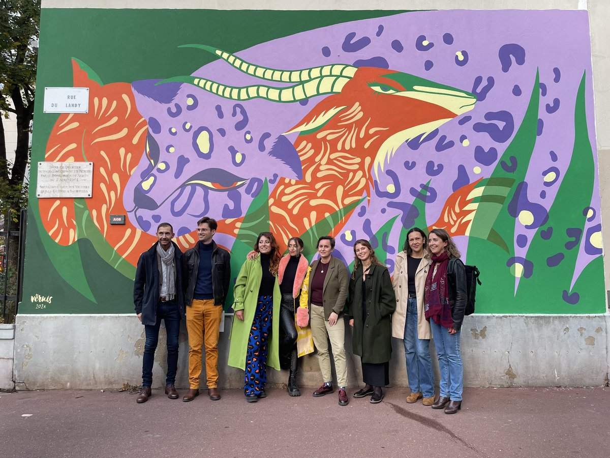 Le 26 octobre dernier, lors de notre festival #Gemellarte, nous avons célébré ensemble l’inauguration de cette création exceptionnelle, un symbole vivant de l’harmonie, thème de cette édition de Gemellarte.
 #streetart #ItalieFrance #ArtDansLaVille <a href="/villesaintouen/">Ville de Saint-Ouen-sur-Seine</a> <a href="/RegioneUmbria/">Regione Umbria</a>