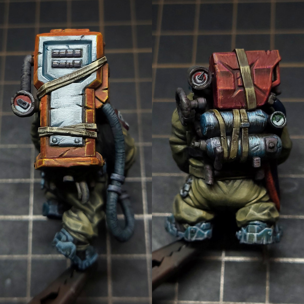 CatlordMini's tweet image. Flesh Busters WIP 9
Rushing for last 2 Orcs 🫣
Becoz this is a project for #orktober 
#miniaturepainting