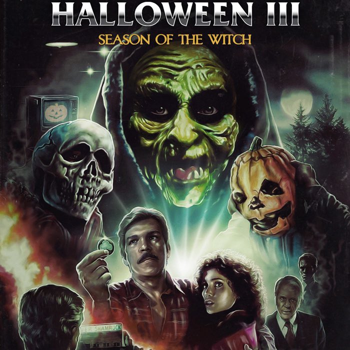 OnlyMissKodee's tweet photo. Movie #26 is Halloween III: Season of the Witch. No objectives claimed. Can’t go wrong with another Tom Atkins classic. #CivilGoreHMC8 https://t.co/z18ZSJJ40j