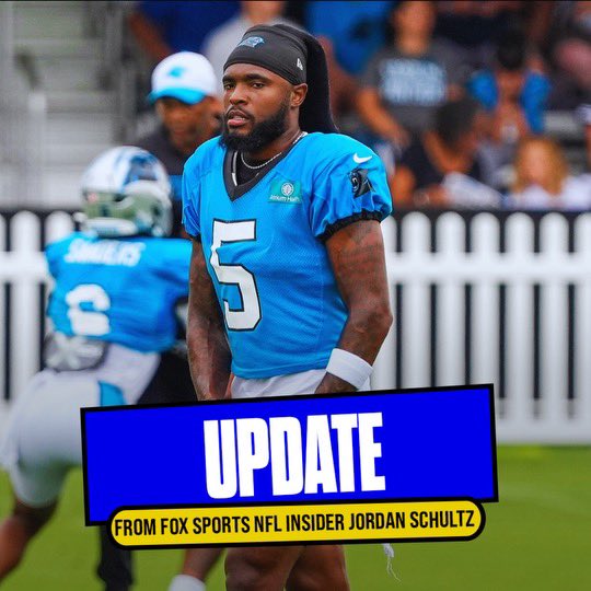 Schultz_Report's tweet photo. Sources: There’s a growing belief around the NFL that the #Panthers are increasingly likely to trade WR Diontae Johnson before the trade deadline.

Multiple contending teams are interested, though determining Johnson’s value has been challenging with him in the last year of his contract.