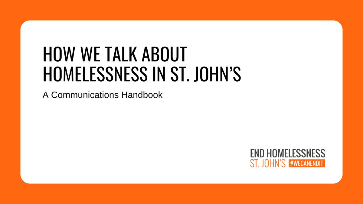 📣 Just released!  EHSJ has launched a handbook to guide conversations on housing and homelessness in St. John’s. it's more important than ever that we all play a part in transforming our community.  

wecanendit.com/handbook