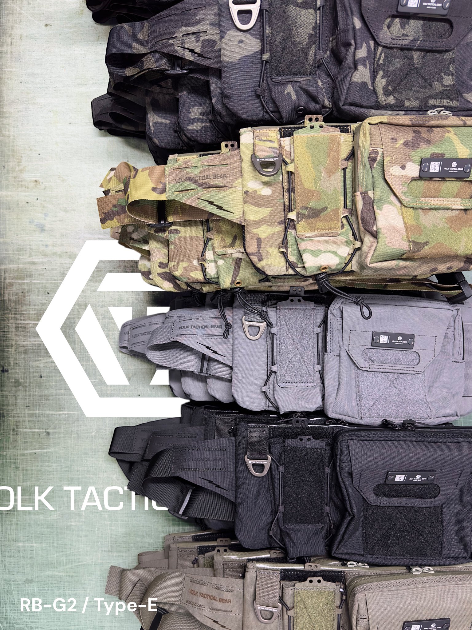 VOLK TACTICAL GEAR RB-G2 /Type-E ウェストバッグ