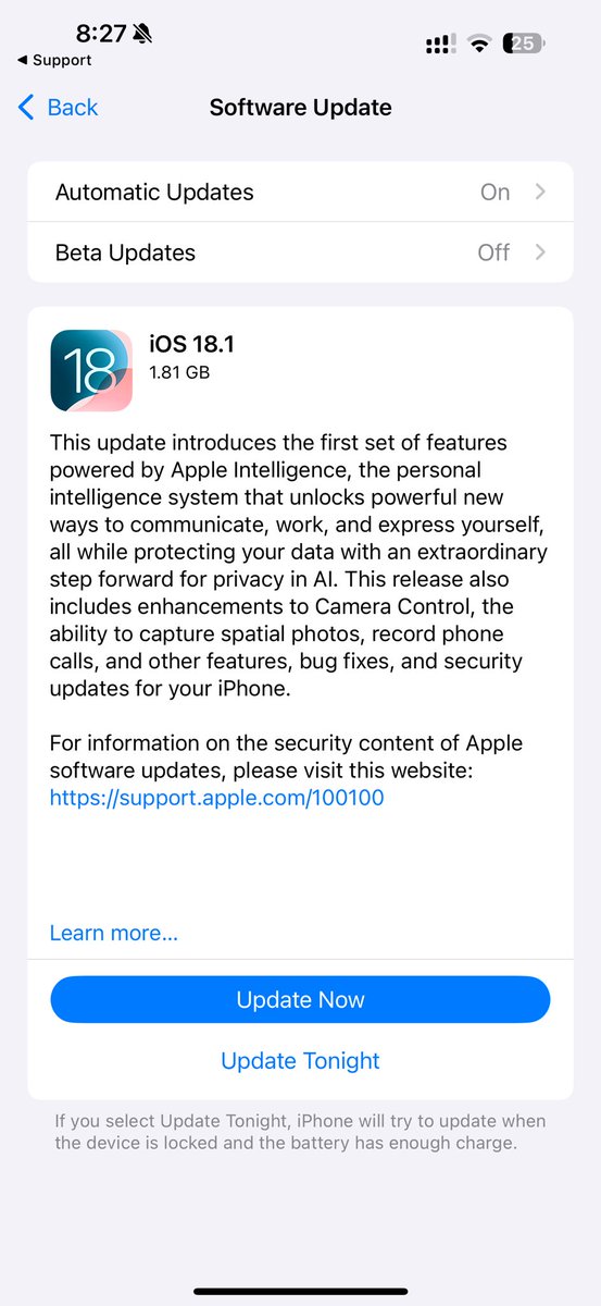 AkosiBonjing's tweet image. #ios18_1