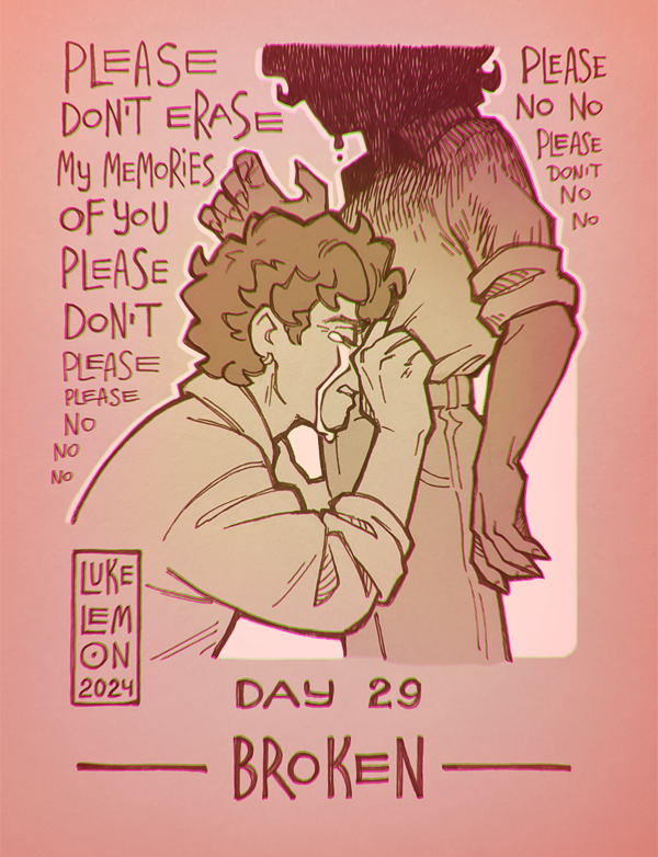 LukeLemon_art's tweet photo. Day 29 - BROKEN😭

Who ordered more angst? 
Okay, here you go.

#IWTVTOBER 
#IWTV 
#DEVILSMINION https://t.co/1WLAGhbE3w