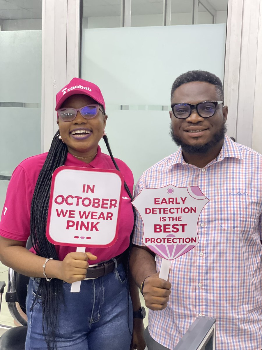 jollofplus_ng's tweet photo. Early detection saves lives. Regular screenings and self checks can make a world of difference.
Let’s spread the word and encourage one another to stay proactive.

#breastcancerawareness #BreastCancerAwarenessMonth https://t.co/rnjQ8sI7WA